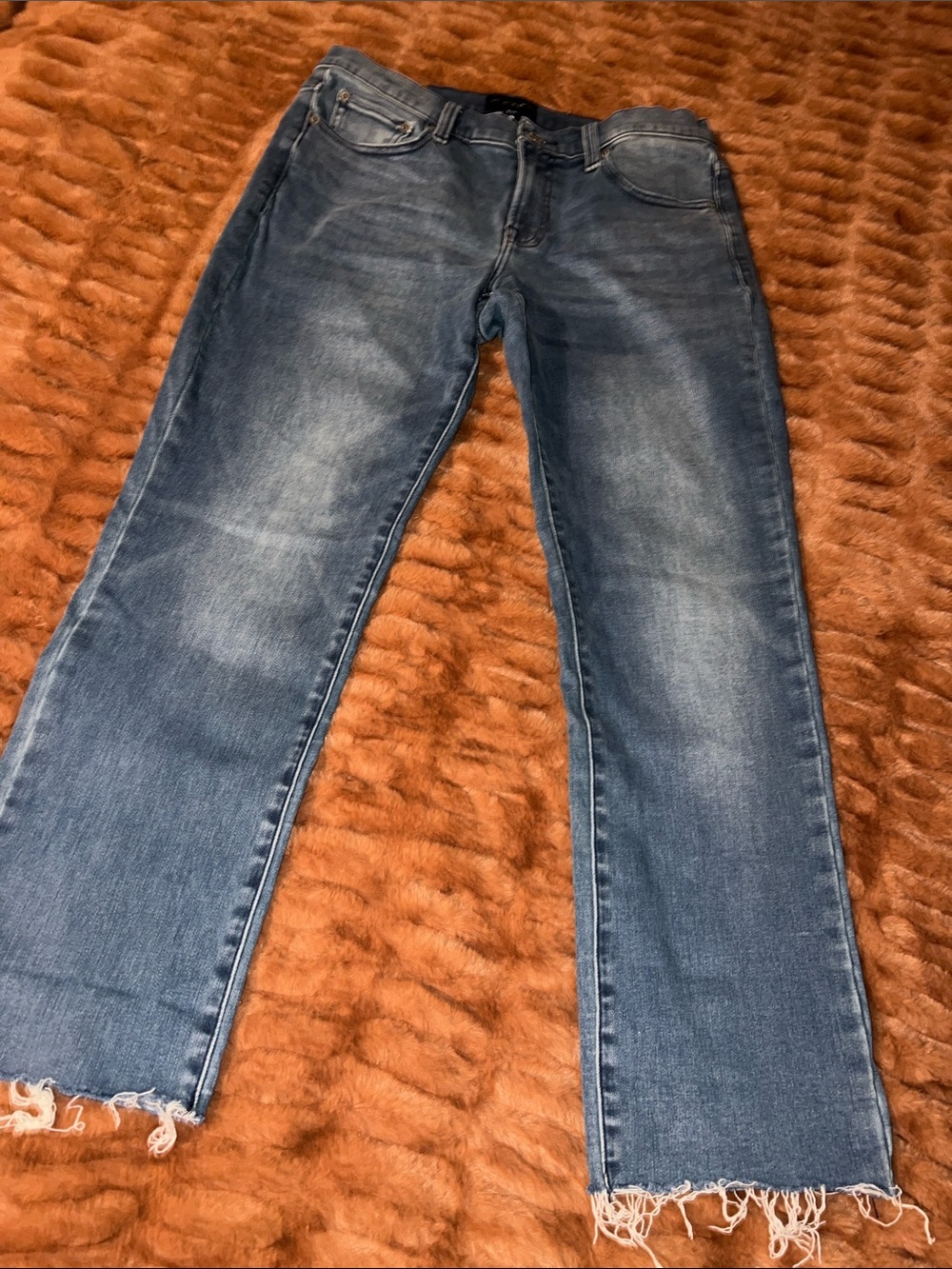 Lucky Brand Women's Straight Jeans in Medium Blue Wash